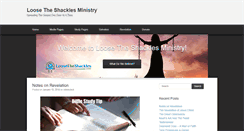 Desktop Screenshot of loosetheshackles.com